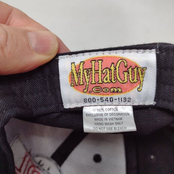 MDL Modern Driveline Strapback Hat Black OSFA Embroidered My Hat Guy - Picture 8 of 8